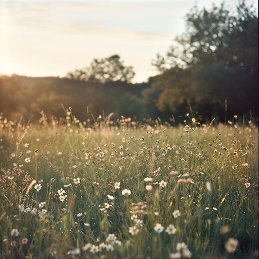 A tranquil piece featuring delicate piano melodies, reflecting a serene afternoon in an idyllic meadow, perfect for relaxation and meditation. The harmonious flow of notes invites listeners into a peaceful state of mind.