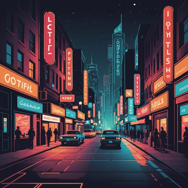 A track that encapsulates the essence of gritty urban nightlife fused with energetic funk and the smooth groove of house music. It's designed to evoke the feel of wandering through a bustling cityscape at night, where neon lights meet the echo of distant beats. The backbone of this track is formed by a dominant electric bass, providing a raw, gritty foundation, overlapped with house rhythms that keep your feet moving