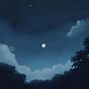 soft, gentle, dreamlike instrumental lullaby with calming tones