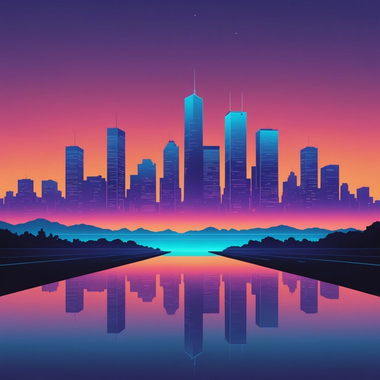 This alternative version delves deeper into the night life of a technology driven metropolis, emphasizing more on the dance elements and enhanced by rhythmic, synthetic layers that echo through skyscrapers.