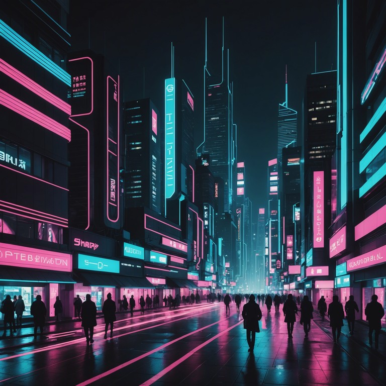 Experience the adrenaline of a high stakes escape under a starless sky, powered by relentless synth rhythms and atmospheric harmonies, perfect for a backdrop to stories of cyberpunk adventures and midnight escapades.