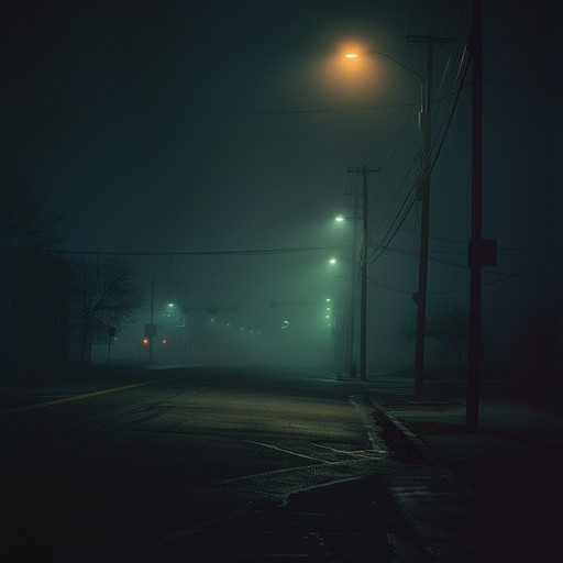 This track encapsulates a deep sense of nighttime melancholy with a slow trap beat, layered with introspective melodies and ambient atmospheric elements. It's designed to evoke feelings of solitude and reflection, perfect for late night listens. The instrumental landscape builds gradually, conjuring images of empty city streets under the dim streetlights, mingling loneliness with a tinge of hope, achieved through haunting piano lines and ethereal synths