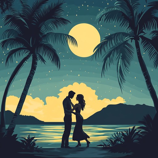 Craft a velvety atmosphere with gentle percussion and melodic brass; transport listeners to an intimate evening in a tropical paradise with this smooth mambo tune. The rhythm flows like a gentle heartbeat, inviting romance and warmth