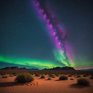 capturing the essence of a mystical desert journey