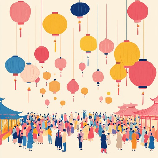 This cheerful instrumental track captures the vibrant energy of japanese summer festivals with jaunty synths and rhythmic beats. Ideal for uplifting and joyful settings.