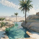 calm oasis instrumental with relaxing desert vibes sounds