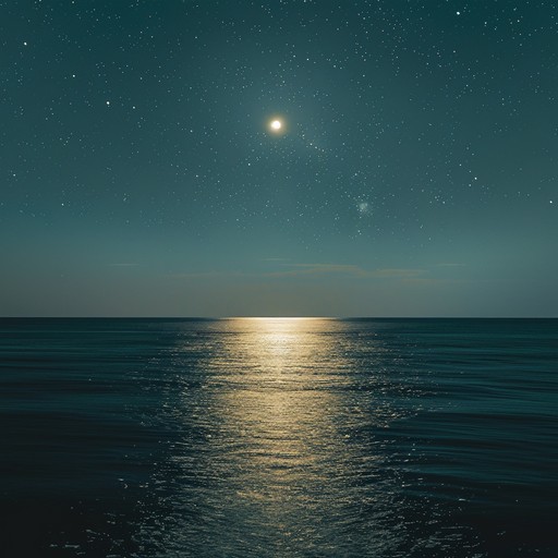 Imagine a serene night where the moon casts its silver light over a calm sea, and each wave carries with it a whisper of dreamy r&b melodies, characterized by a smooth and flowing rhythm. The gentle plucking of an electric guitar complements the softness of the night, creating a soothing soundscape perfect for introspective evenings or calm nights in.