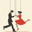 lively and energetic 50s instrumental swing dance track