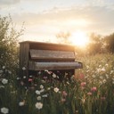 an uplifting piano piece evoking joy and new beginnings.