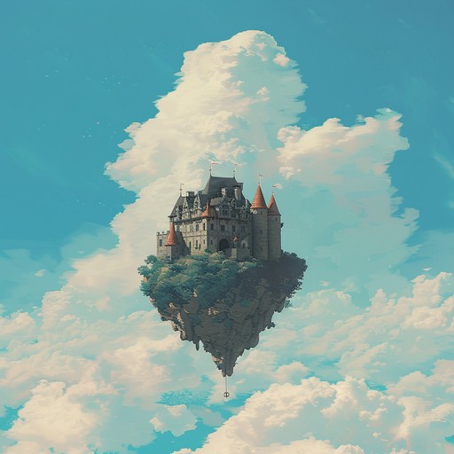 This track features sweeping soundscapes that convey the grandeur of an ancient castle floating amongst the clouds, evoking a sense of awe and timeless beauty.