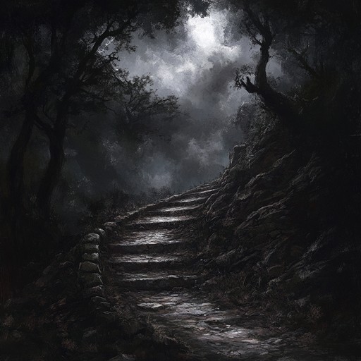 A triumphant dark folk instrumental piece that evokes the courage and determination of a hero traversing shadowed woods and facing formidable foes, blending haunting melodies with powerful rhythms