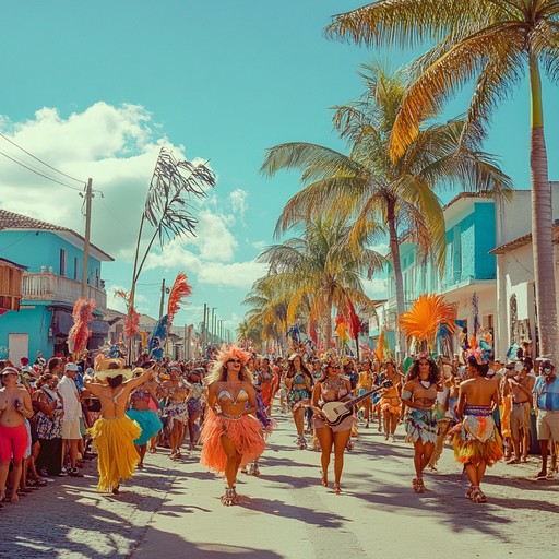 An exuberant track that conjures tropical dance floors with spirited rhythms, powerful brassy accents, and pulsating percussion, creating a lively, sun soaked fiesta ambiance sure to elevate any party.