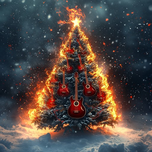 An instrumental track that combines traditional holiday melodies with powerful metal instrumentation. The song begins with gentle bells and builds into an explosive guitar driven symphony, evoking the excitement of a festive thunderstorm.