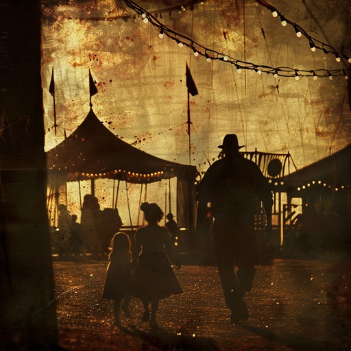 An ominous polka tune reminiscent of an abandoned carnival. Accented by creeping accordion melodies and foreboding percussion, it transports listeners to a ghostly fairground shrouded in mystery.