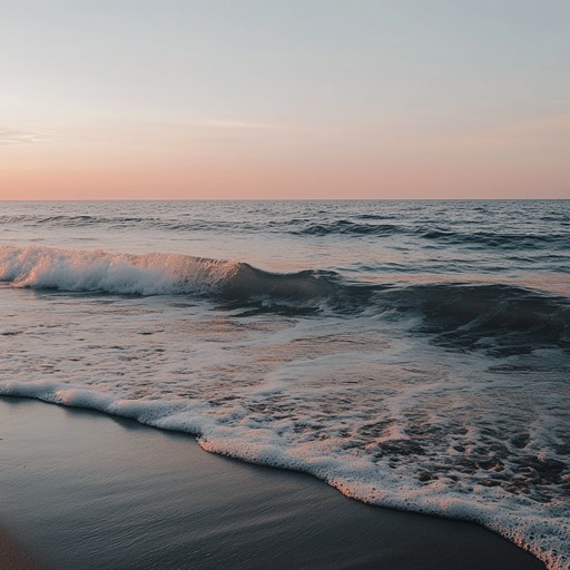 Immerse yourself in a seaside dreamscape where gentle ocean waves blend seamlessly with lush ambient synth layers. This chillwave track captures the serene essence of a calm summer day by the beach, with soothing tones that wash over you like the gentle ebb and flow of the tide.