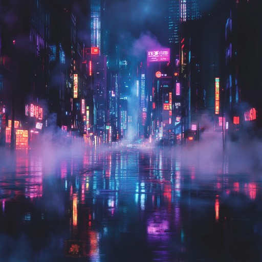Step into a nostalgic world where glowing melodies intertwine with reflective rhythms, capturing a haunting journey through fragmented memories and surreal landscapes. Synth heavy elements create a wave of emotions that evoke both melancholy and hope. A perfect synthesis of electronic sounds and melodic undercurrents, reminiscent of late night city reveries.