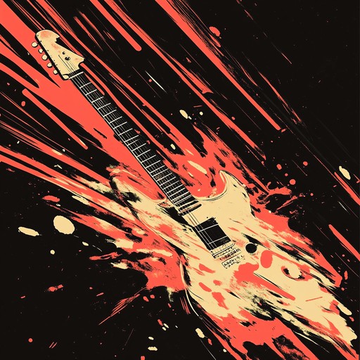 An instrumental punk song that captures the raw energy and rebellious spirit of punk music, featuring fast paced guitar riffs, aggressive bass lines, and relentless drumming to create an electrifying and upbeat atmosphere.