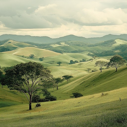 A soothing instrumental that transports the listener to a calm, picturesque brazilian countryside. It features delicate acoustic guitar strumming, gentle percussion, and subtle melodic touches that embody the serene beauty of rural life. Perfect for moments of relaxation and reflection.