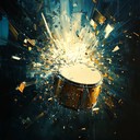 intensely pounding rhythms with aggressive electronic overtones