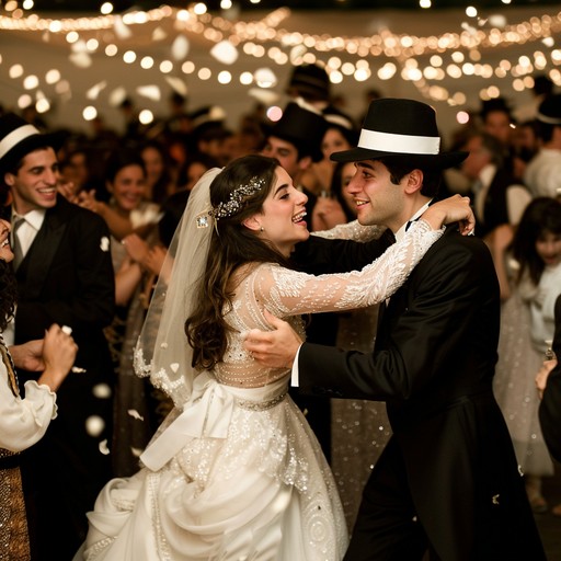 An instrumental driven by spirited klezmer melodies and vibrant rhythms, celebrating life and unity. This track weaves together traditional klezmer elements with a joyful and exuberant arrangement, bringing to life a festive dance atmosphere guaranteed to get listeners moving.