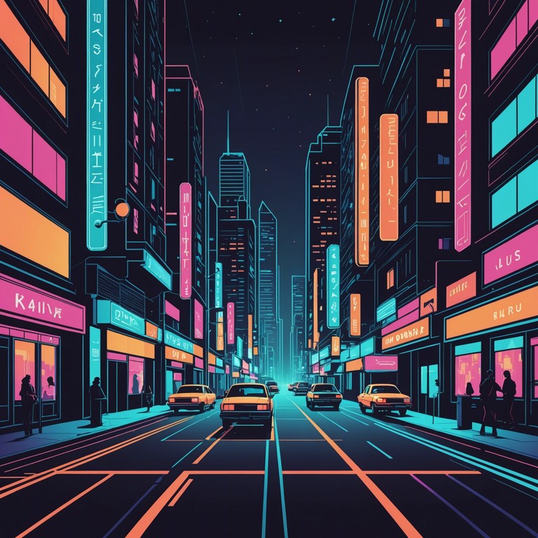 This track captures the essence of city life with pulsating grime beats and uplifting synth melodies that paint a vivid picture of urban excitement and nighttime adventures. Perfect for energetic and youthful urban settings.