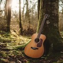 gentle melodies evoke peace in a tranquil forest