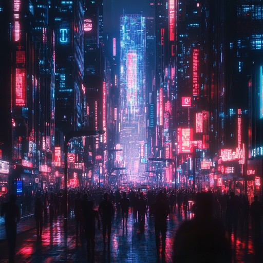 A powerful anthem of victory with pulsating beats, futuristic synths, and intricate electronic textures, celebrating rebellion and triumph in a neon lit cyber world