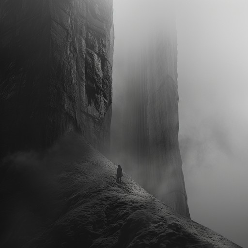 An eerie and unsettling composition that evokes a sense of isolation and despair. The haunting melody is carried by a lone violin, echoing through the void. The atmosphere is further enhanced by ominous drones and dissonant textures, creating a feeling of unease and impending doom. As the piece progresses, the intensity builds with the introduction of distorted guitars and pounding percussion, culminating in a climactic crescendo that leaves the listener shaken to the core.