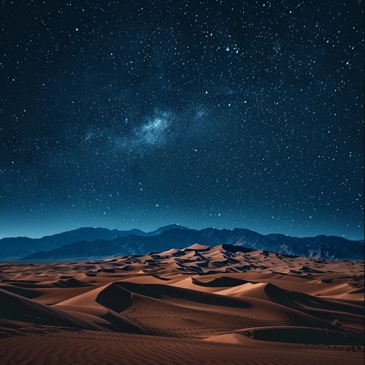 Echoes through sand is an evocative piece featuring the duduk, highlighting its deep, soul stirring tones that seem to travel endlessly across the silent, starlit dunes, creating a deep connection to the land and its stories.