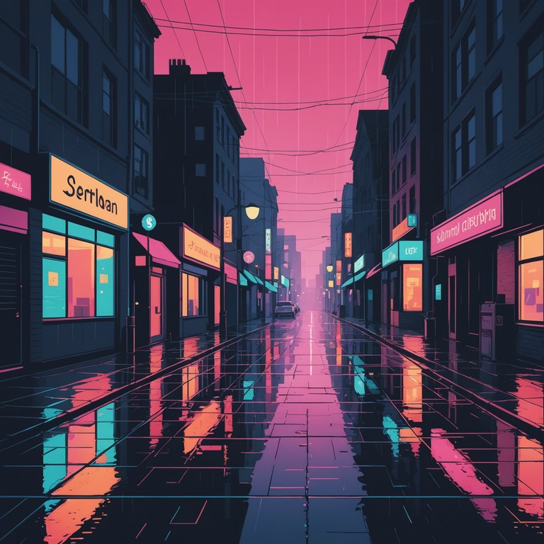 A gently swirling melody evokes the poignant beauty of rain soaked tokyo streets, blending modern vibes with a bittersweet undertone, perfect for reflective moments.