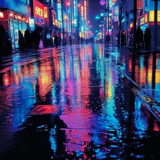 A sultry j pop instrumental capturing the essence of wandering through the neon lit streets of tokyo at midnight. The track blends smooth electronic beats with subtle traditional japanese elements, creating an alluring yet sophisticated soundscape. Perfect for a relaxed, intimate, and moody atmosphere.