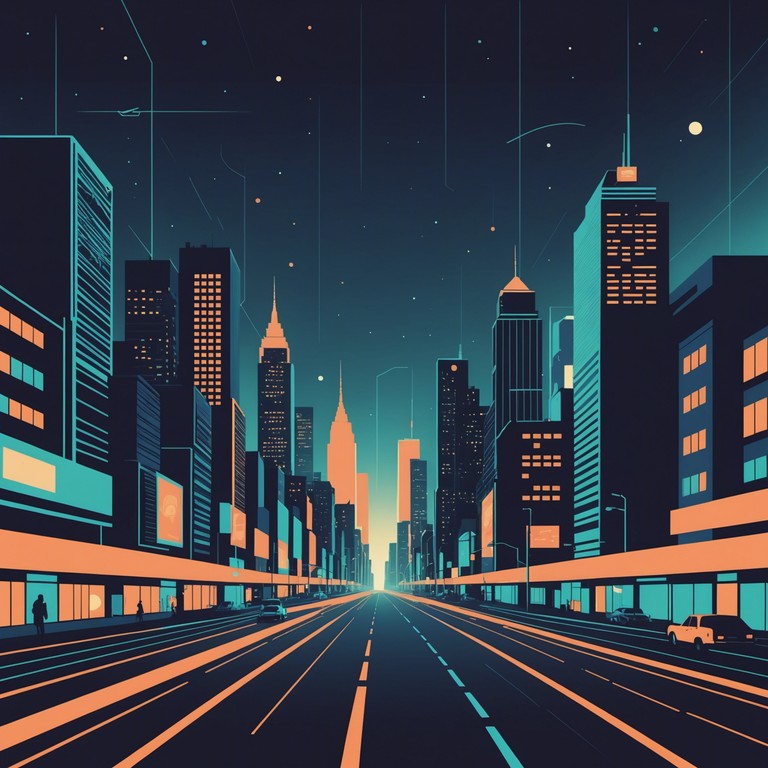 This track features a relentless pace with dark, brooding synthesizer lines and a driving beat that captures the essence of an electrifying night race. The composition is designed to evoke the adrenaline and intensity of speeding through a neon lit cityscape, with layers of sound that build tension and excitement.