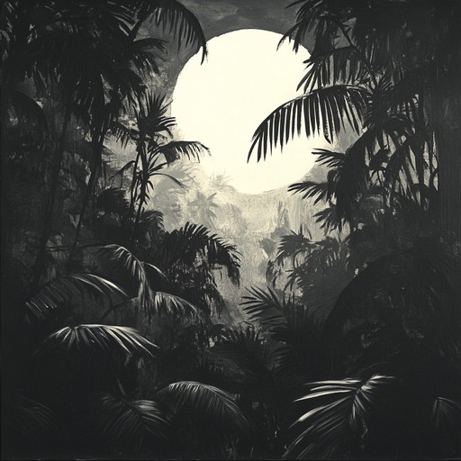 A suspenseful afrobeat piece featuring intensifying percussions, deep bass grooves, and eerie synth lines, mimicking the enigmatic atmosphere of a shadowy jungle. The track progresses with fluctuating intensity, transporting listeners to a dense forest where every sound hints at hidden secrets.