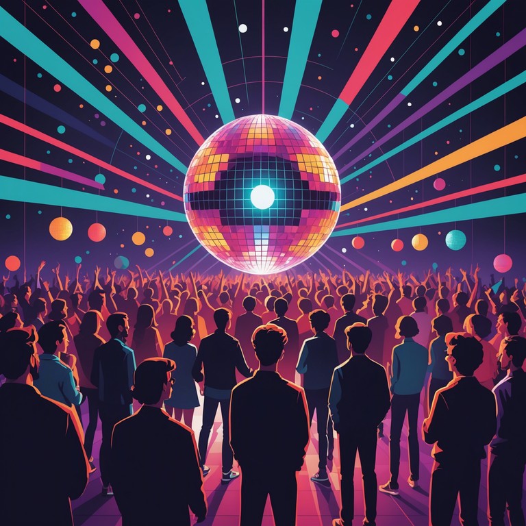 This track combines infectious dance rhythms with the warmth of retro disco beats. The music harks back to the golden era of disco with a modern flair, perfectly blending past and present to create an uplifting experience. The instrumental composition utilizes a classic electric guitar, providing a funky rhythm that underpins a soundscape designed to evoke feelings of bliss and dance floor freedom.