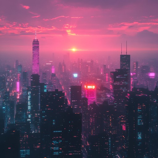 This piece captures the spirit of a modern city at dusk, blending warm, lush synthesizer layers with rhythmic, downtempo beats. Ideal for introspective moments and peaceful cityscapes.