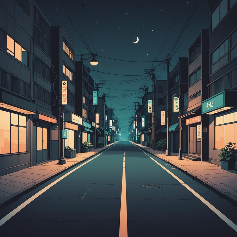 Evoking a meditative stroll through quiet city lanes after midnight, this alternate version maintains a soft dynamic throughout. The electric piano provides a comforting continuity, making listeners feel at ease while reflecting on their personal journeys amidst a backdrop of an ever active city life.