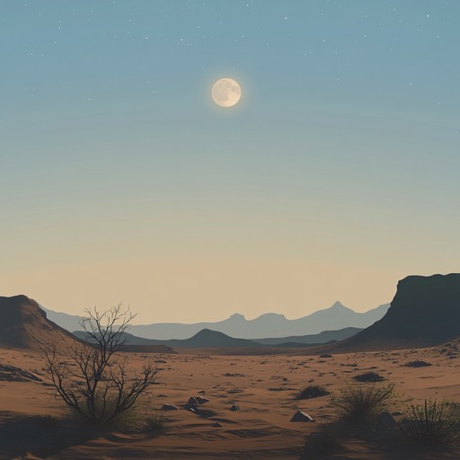 This piece beautifully integrates ancient eastern instruments with contemporary ambient techniques, creating a tranquil soundscape that transports the listener to a mystical desert under a blanket of stars. Beginning with soft, resonant oud strumming, the track gradually builds layers of electronic ambience, gentle percussion, and melodic interplay, providing a deeply immersive listening experience.