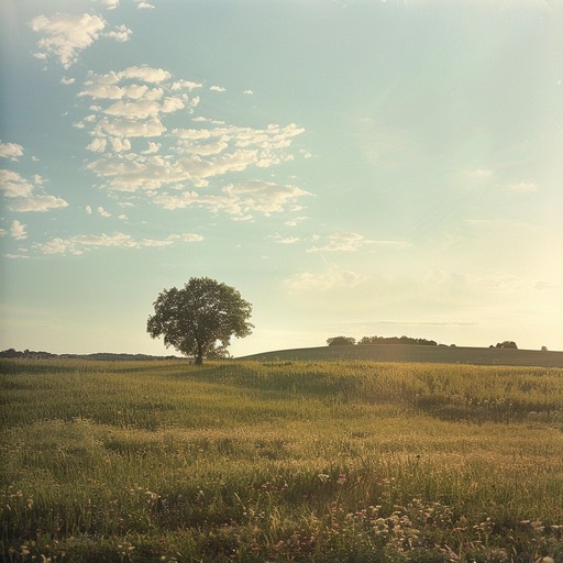 Experience a serene journey back to the 1960s' lazy summer days, where soft, nostalgic melodies float effortlessly like a gentle breeze through sunlit fields. The seamless fusion of mellow harmonies invites tranquility and a sense of timelessness.