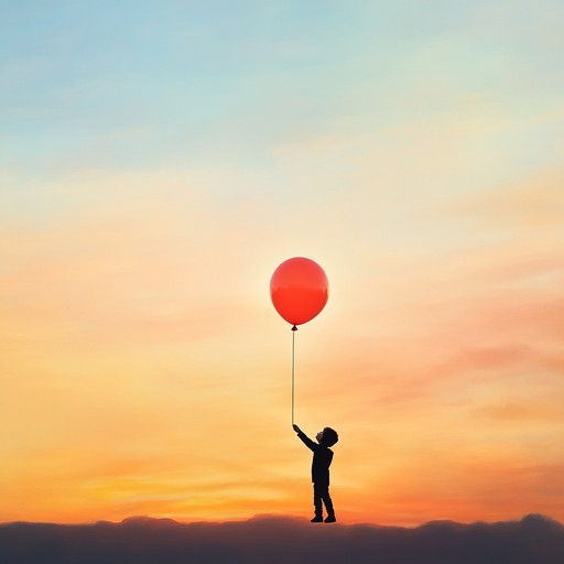 An instrumental piece that captures the bittersweet emotion of a child watching their balloon drift away into the sky, blending soft piano with soothing strings to evoke nostalgia and innocence.