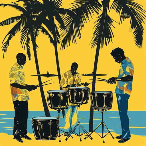 Dive into an energetic island celebration, with playful beats and vibrant melodies. The cheerful rhythms and lively instrumentals will lift your spirits and get you dancing.