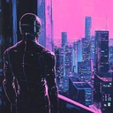 high octane synths propel through neon soaked futuristic city lights.