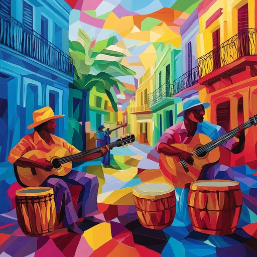 An uplifting instrumental rumba that combines whimsical melodies with energetic rhythms, depicting the vibrant and playful atmosphere of havana's lively nights. The song leads listeners through a musical journey filled with joy and enchantment.