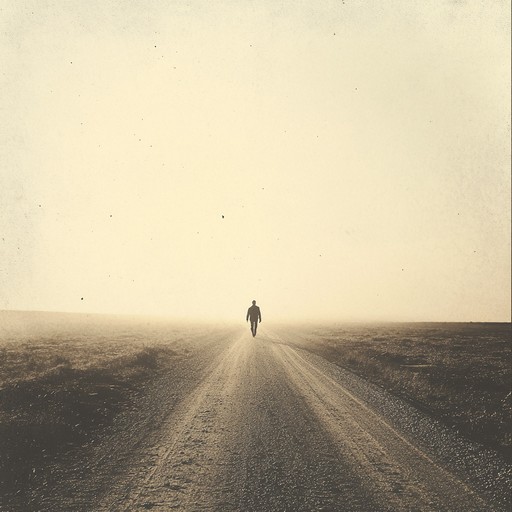 This instrumental folk piece tells a poignant story through plaintive guitar strains, reflecting the solitary journey of lost souls along dusty paths and forgotten byways.