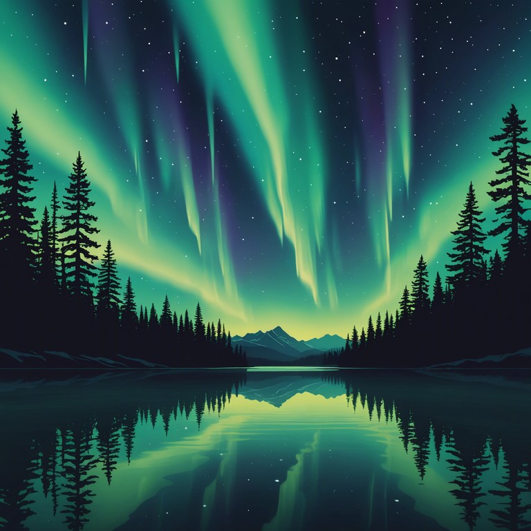 A majestic journey through sound, aurora's harmony utilizes the traditional finnish kantele, integrating it with modern synth layers to create a soundscape that is both reflective of finland's lush, natural surroundings and the awe of the aurora borealis. Perfect for deep reflection or background music in a nature documentary.