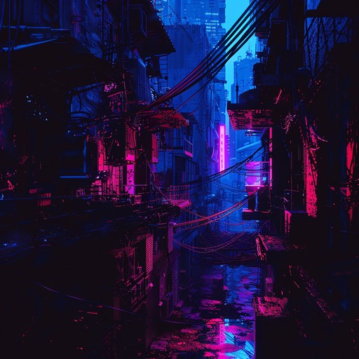 Dive into a futuristic dystopia with enigmatic melodies and pulsating rhythms, encapsulating the essence of cyber punk. This instrumental composition blends heavy synth lines with glitchy beats, creating an atmospheric journey through neon lit cityscapes and shadowy alleys. The slow build ups and intense drops add to the mystery and intensity, making it a perfect soundtrack for the cyberpunk world.