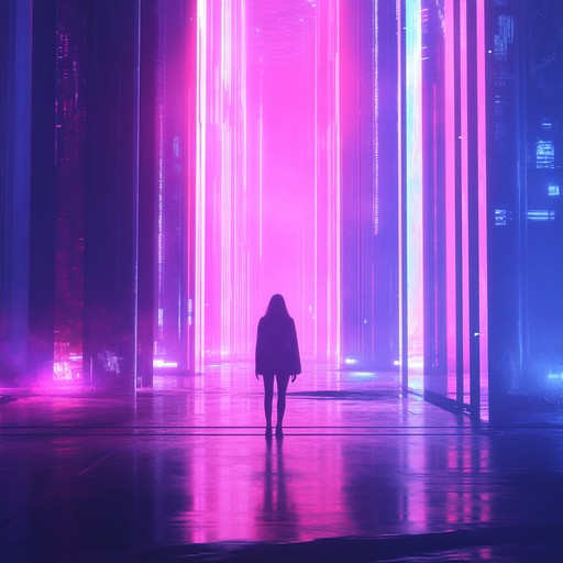 An instrumental future bass composition that blends atmospheric synths with rhythmic basslines, evoking a profound feeling of loneliness amidst a futuristic soundscape.