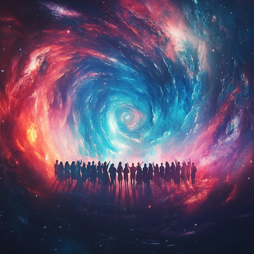 In this sacred yet vibrant composition, euphoric gospel harmonies encounter the surreal landscapes of psychedelic instrumentation. The electric guitar weaves through choir like voices and atmospheric synths, celebrating a transcendental spiritual revival. The track promises an emotional uplift with its dynamic and colorful progression.