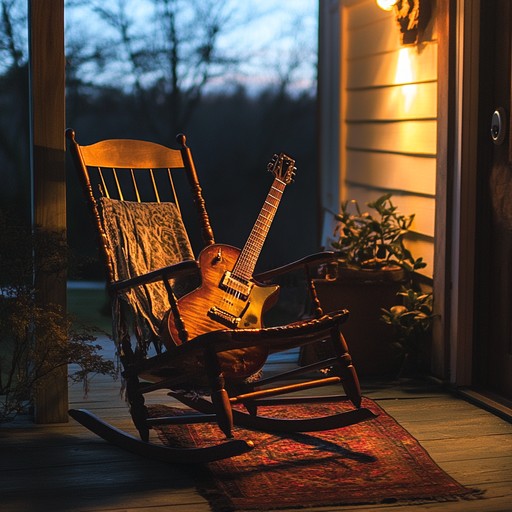 Crafting a mellow grunge track, this piece is driven by smooth and serene guitar, weaving nostalgic tones that invite introspection. Perfect for unwinding or contemplative moments, it subtly echoes the tranquility of a quiet evening.