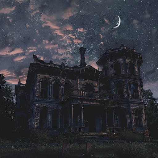 A dark orchestral arrangement centered on creeping violin themes and ghostly woodwind passages. The symphony paints an auditory picture of a haunted mansion, with every note resonating a sense of paranormal activity and creeping terror. Ideal for setting a spine tingling mood.
