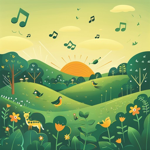 A lively and cheerful instrumental track that captures the essence of a bright and hopeful morning. The playful rhythms and whimsical melodies create a sense of adventure and joy, perfect for starting the day with a smile. The track blends novelty elements with a hopeful atmosphere, bringing a fresh and energetic vibe. The main instrument is the ukulele, which adds a charming and light hearted touch to the composition.